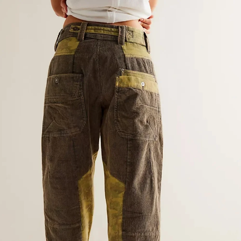 Free People We The Free Rhodes Patched Utility Pants - Picture 13 of 16